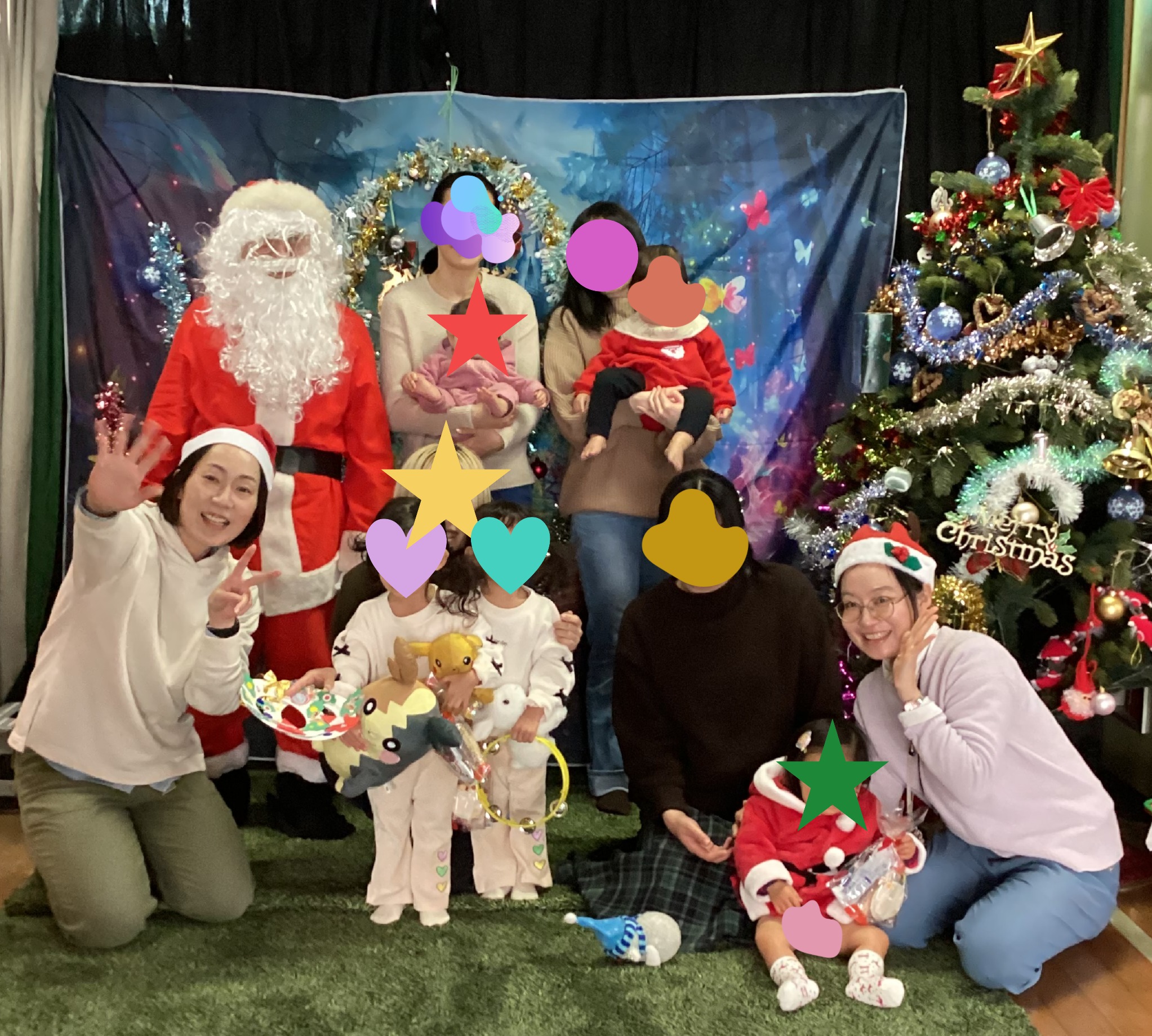 12月　親子のわ　クリスマス会